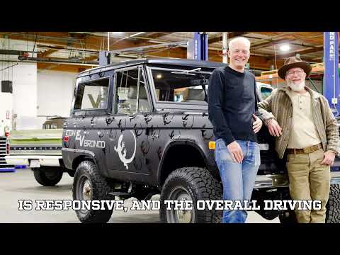 Icon’s Ford Bronco Proves Old Cars Can Have the Latest EV Tech