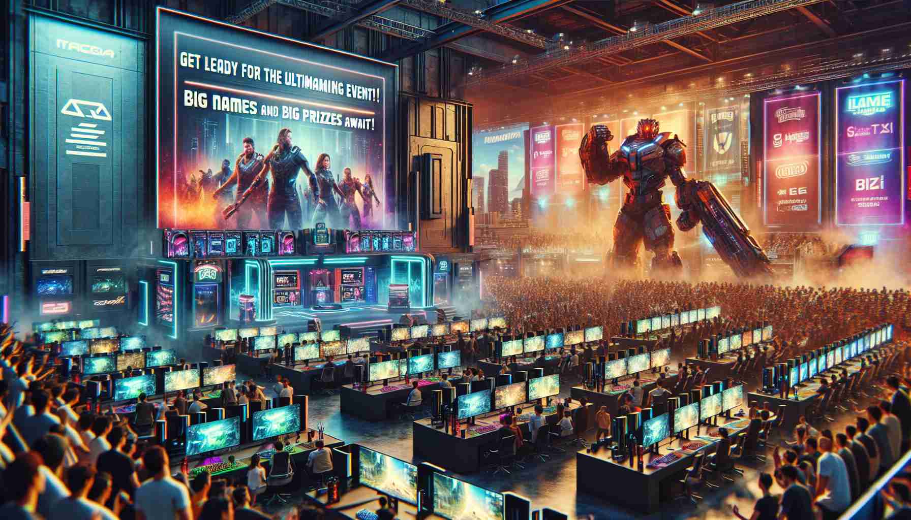 Get Ready for the Ultimate Gaming Event! Big Names and Big Prizes Await Get Ready for the Ultimate Gaming Event! Big Names and Big Prizes Await