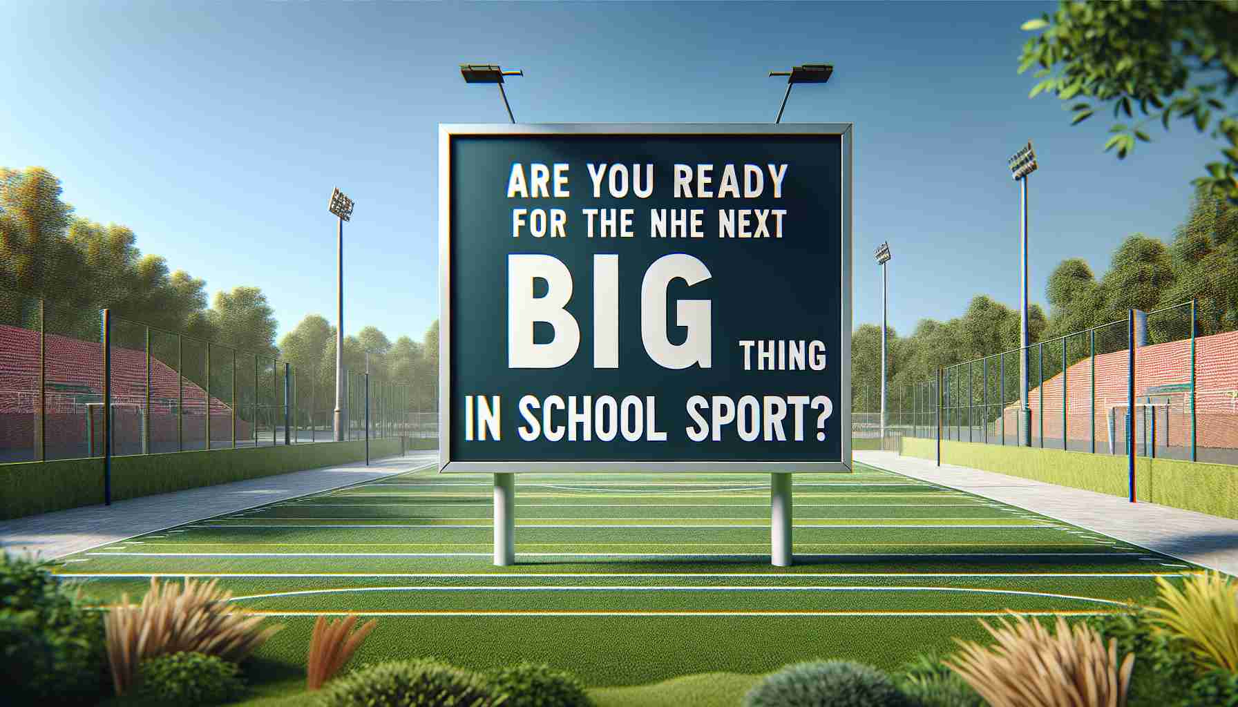 Are You Ready for the Next Big Thing in School Sports? Are You Ready for the Next Big Thing in School Sports?