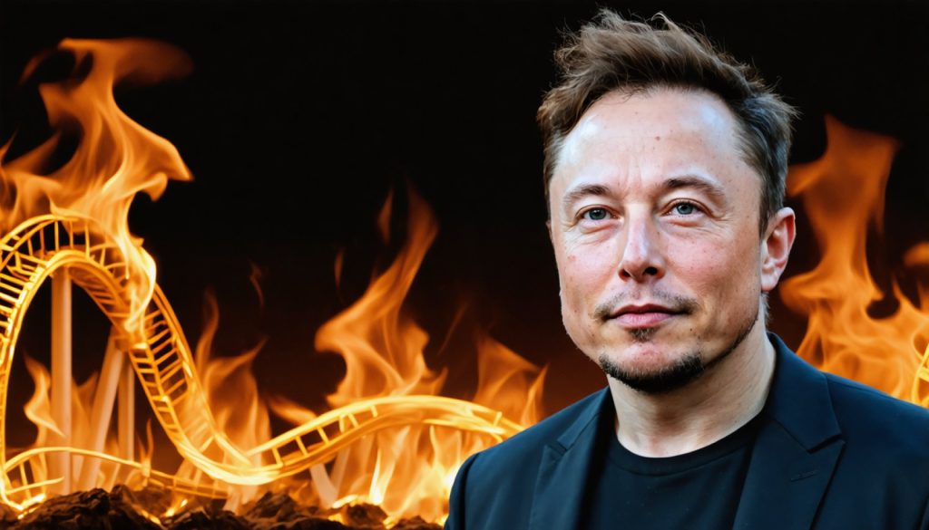 Elon Musk: The Billion-Dollar Rollercoaster from Fortunes to Flamethrowers