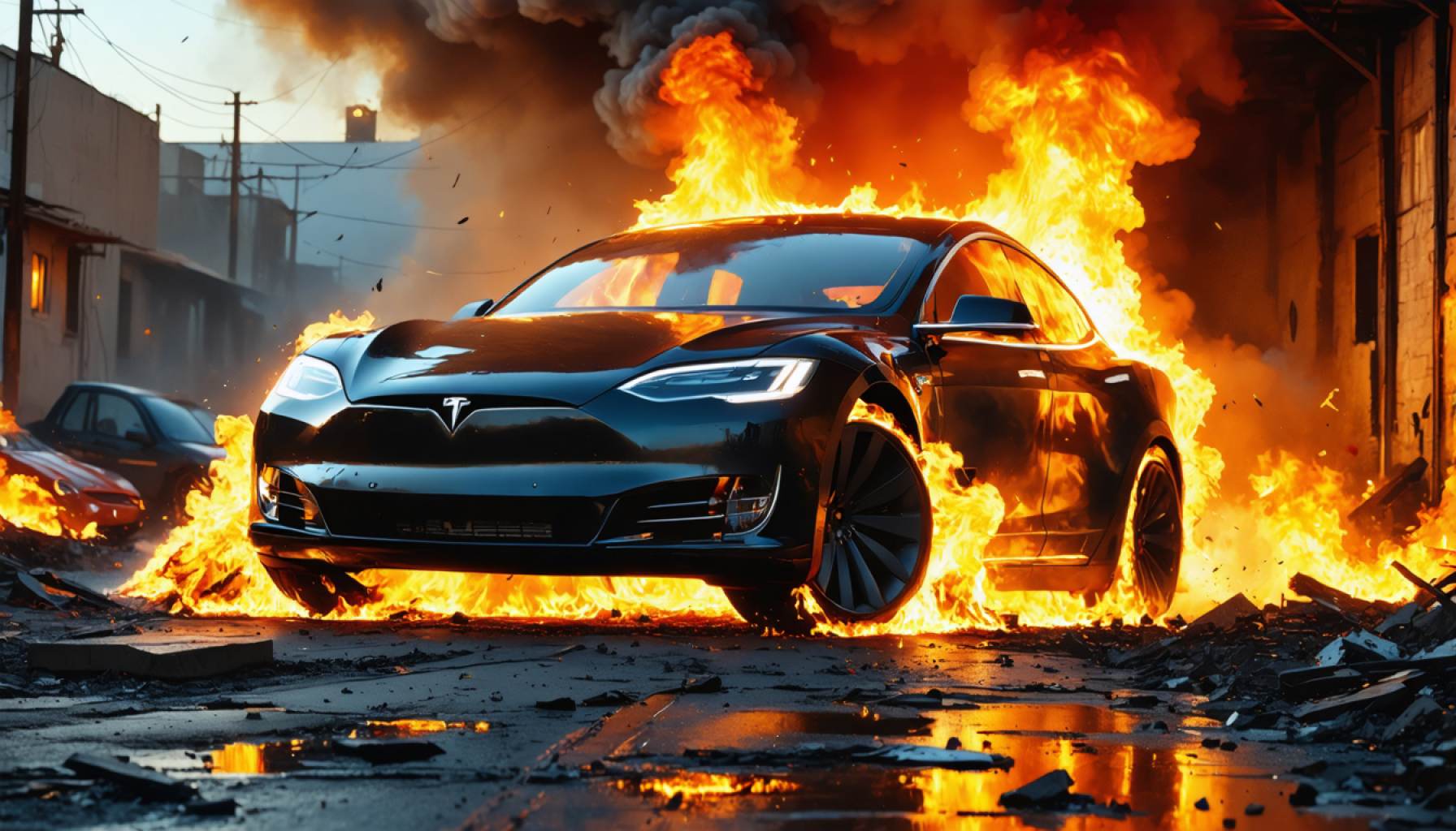 Fiery Backlash: The Escalating Attacks on Tesla Amid Political Turmoil Fiery Backlash: The Escalating Attacks on Tesla Amid Political Turmoil