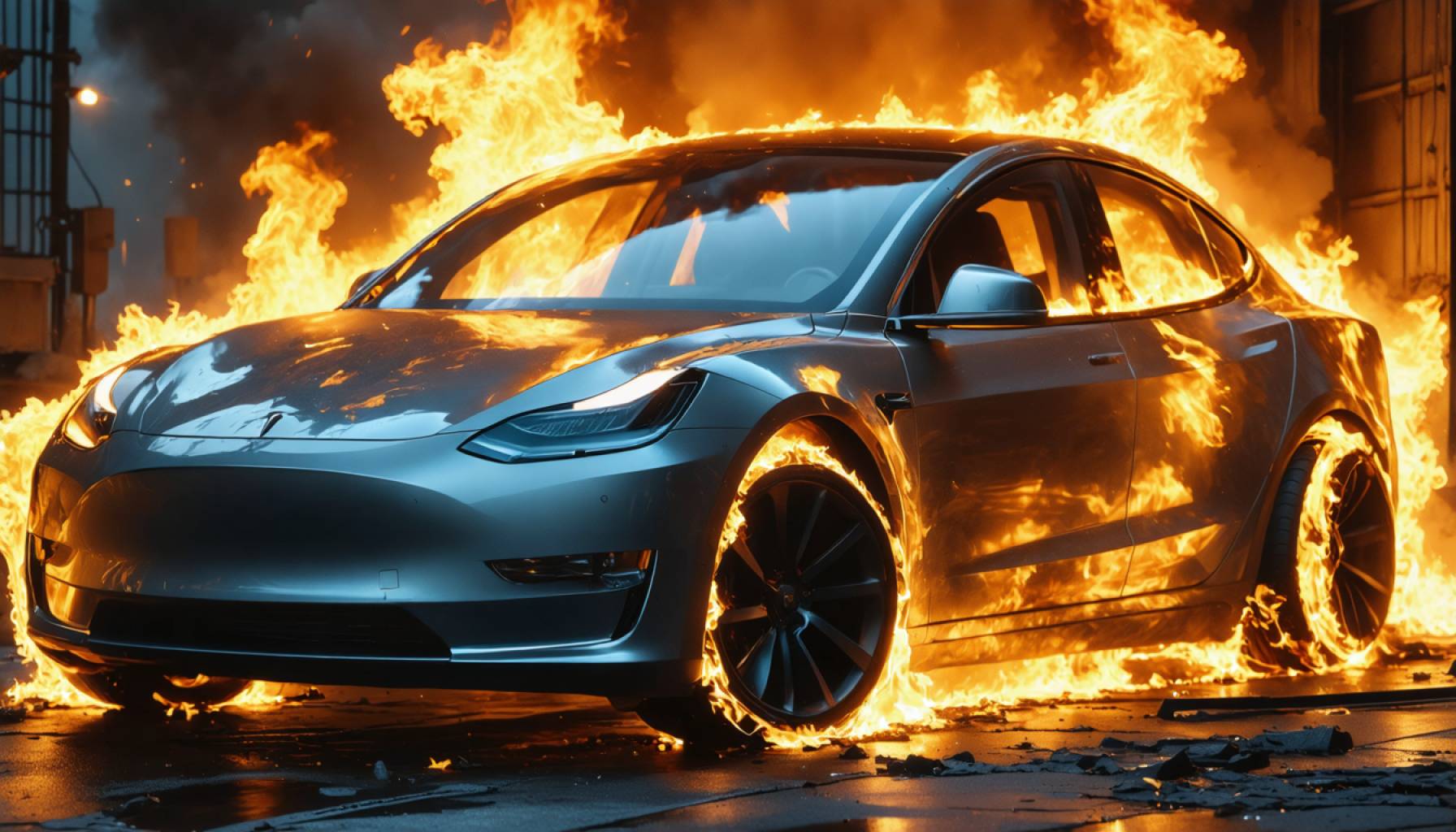 Unraveling the Tesla Firestorm: College Student Charged in Fiery Clash of Ideals and Chaos Unraveling the Tesla Firestorm: College Student Charged in Fiery Clash of Ideals and Chaos