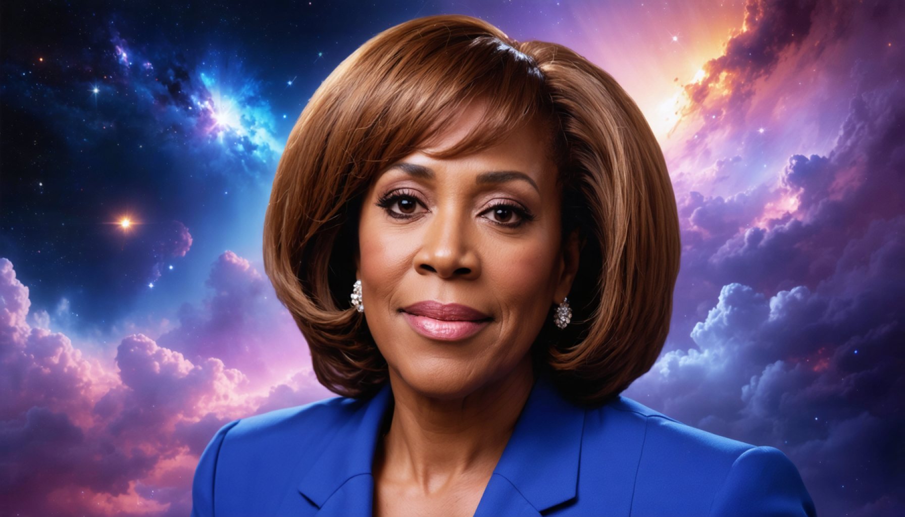 Gayle King Braves the Cosmos: Triumph and Tensions of the All-Female Space Odyssey Gayle King Braves the Cosmos: Triumph and Tensions of the All-Female Space Odyssey