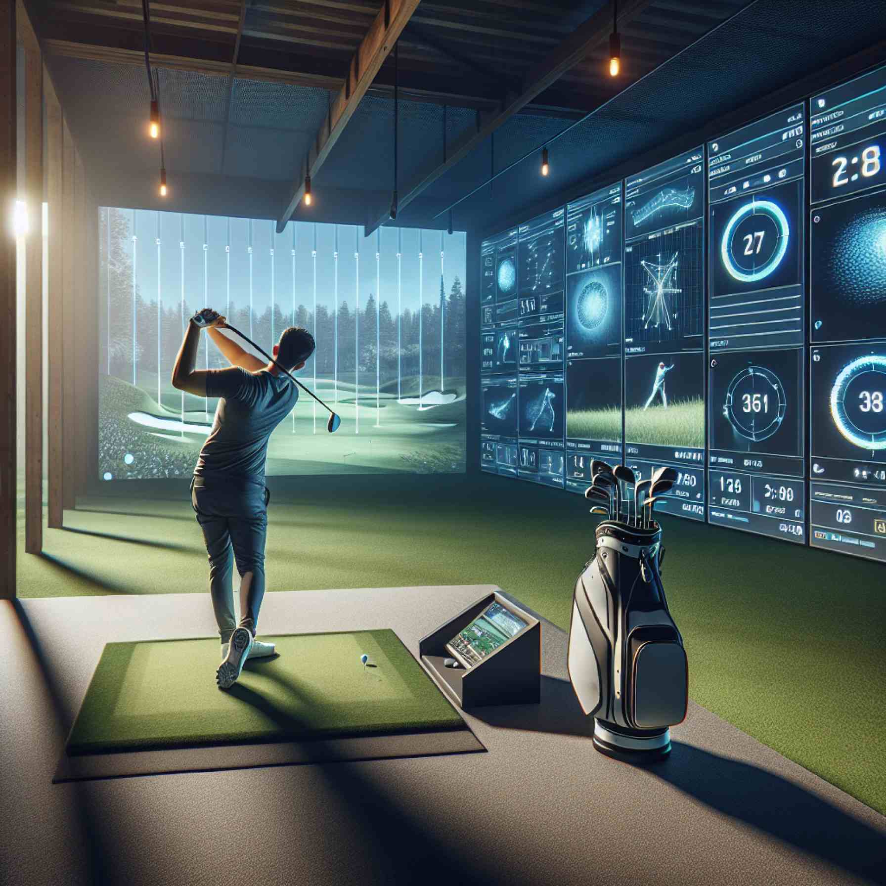 The New Swing: How Tech-Driven Golf Simulators Are Redefining the Game The New Swing: How Tech-Driven Golf Simulators Are Redefining the Game