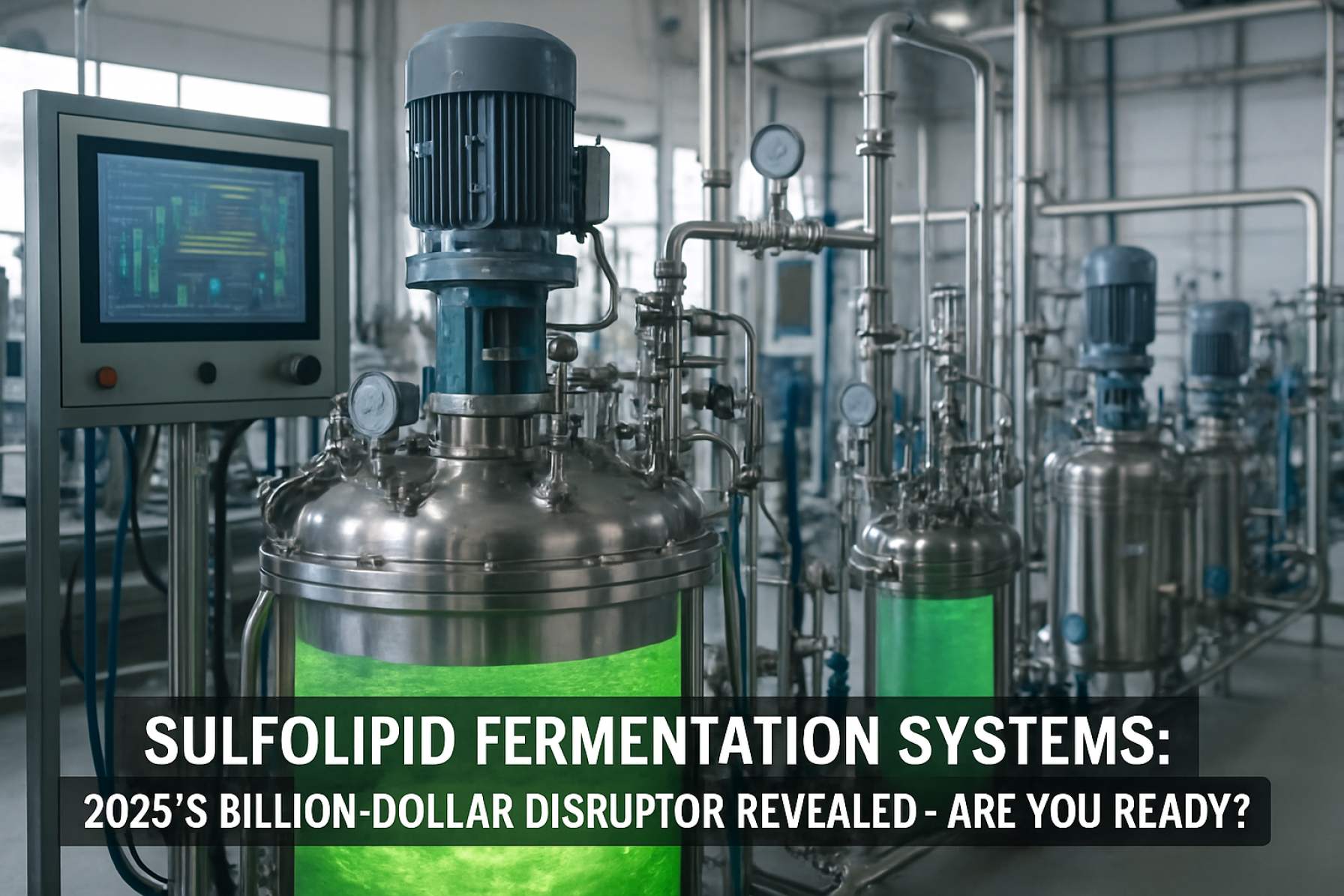 Sulfolipid Fermentation Systems: 2025’s Billion-Dollar Disruptor Revealed—Are You Ready? Sulfolipid Fermentation Systems: 2025’s Billion-Dollar Disruptor Revealed—Are You Ready?