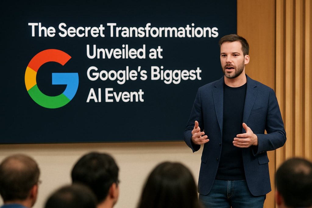 The Secret Transformations Unveiled at Google’s Biggest AI Event The Secret Transformations Unveiled at Google’s Biggest AI Event