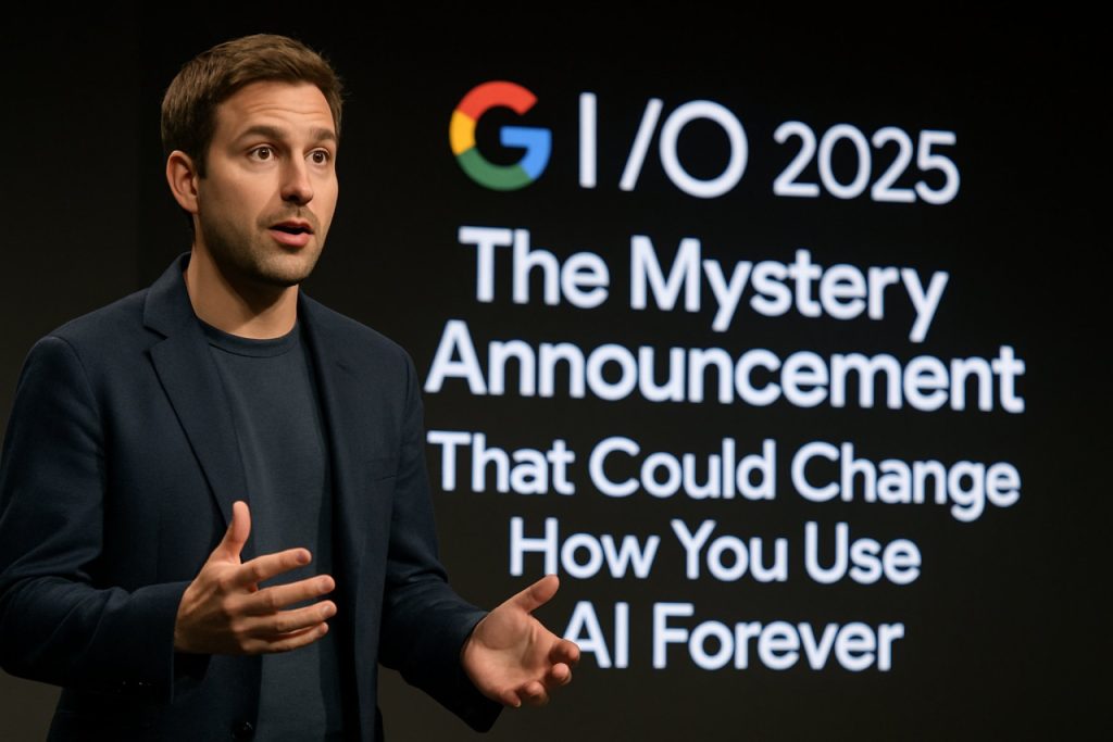 The Mystery Announcement at Google I/O 2025 That Could Change How You Use AI Forever The Mystery Announcement at Google I/O 2025 That Could Change How You Use AI Forever