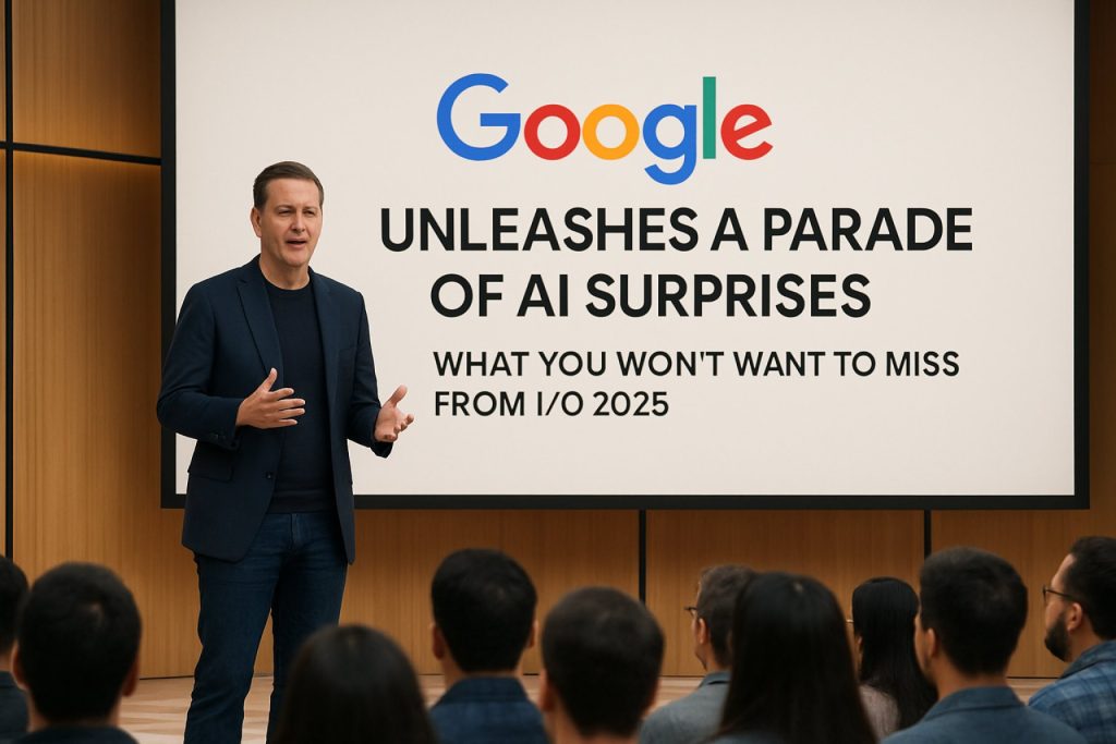Google Unleashes a Parade of AI Surprises: What You Won’t Want to Miss from I/O 2025 Google Unleashes a Parade of AI Surprises: What You Won’t Want to Miss from I/O 2025