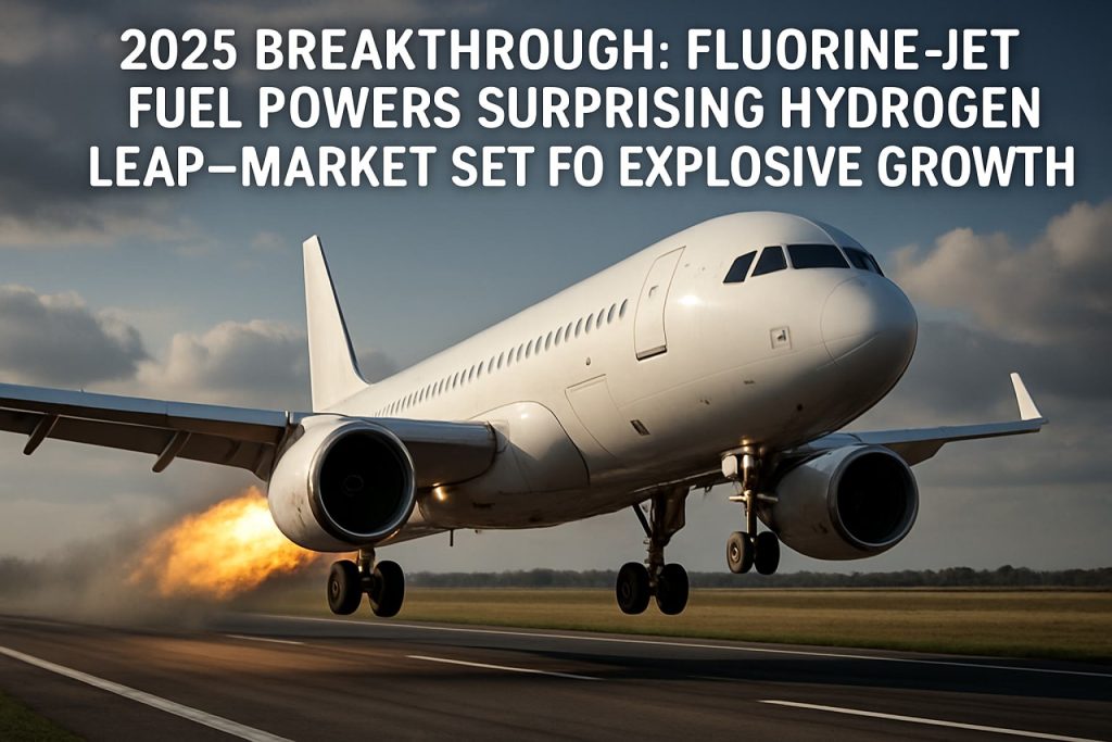 2025 Breakthrough: Fluorine-Jet Fuel Powers Surprising Hydrogen Leap—Market Set for Explosive Growth 2025 Breakthrough: Fluorine-Jet Fuel Powers Surprising Hydrogen Leap—Market Set for Explosive Growth