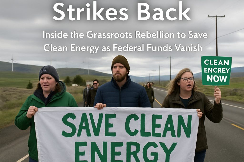Washington State Strikes Back: Inside the Grassroots Rebellion to Save Clean Energy as Federal Funds Vanish Washington State Strikes Back: Inside the Grassroots Rebellion to Save Clean Energy as Federal Funds Vanish