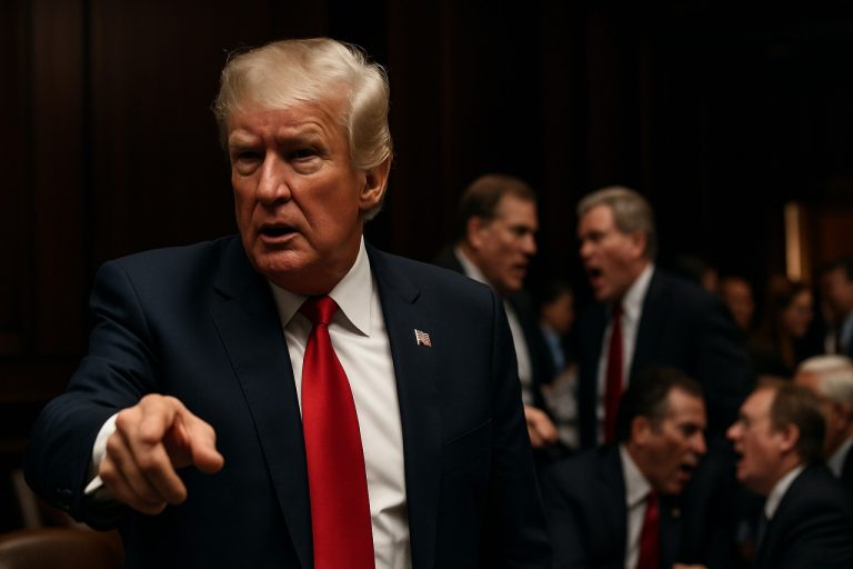 Late-Night Drama: Inside Trump’s ‘One Big, Beautiful Bill’ and the Battle Upending Washington