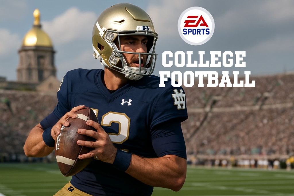 No One Saw This Cover Coming: Notre Dame Now Front and Center on the Most Anticipated Sports Game of the Year No One Saw This Cover Coming: Notre Dame Now Front and Center on the Most Anticipated Sports Game of the Year