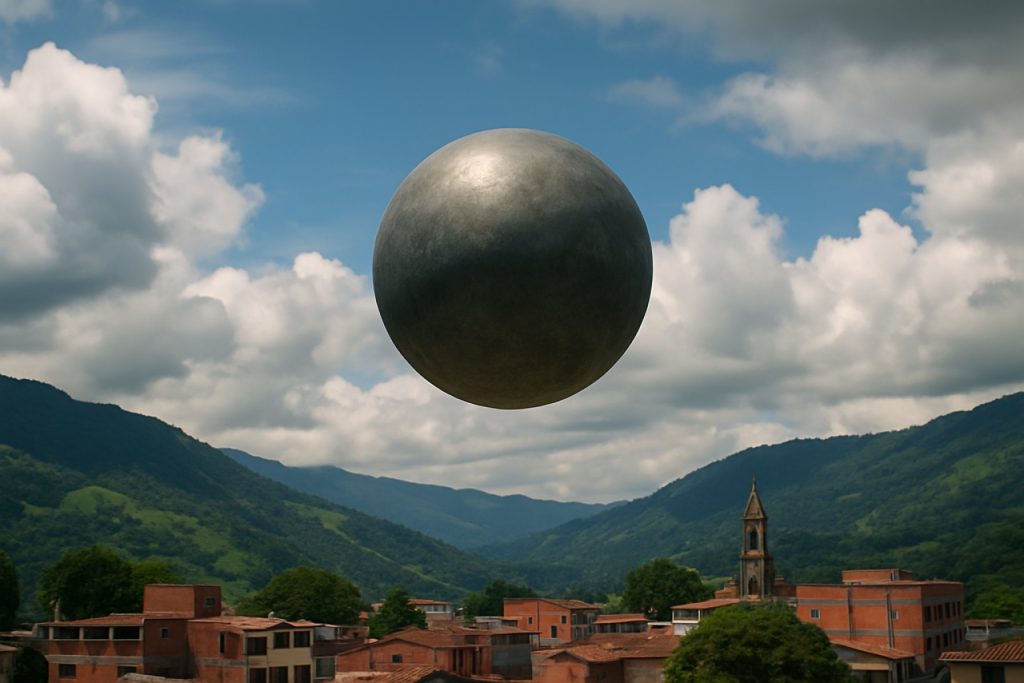 Mysterious Colombian Sphere Sparks UFO Debate and Ignites Global Curiosity Mysterious Colombian Sphere Sparks UFO Debate and Ignites Global Curiosity