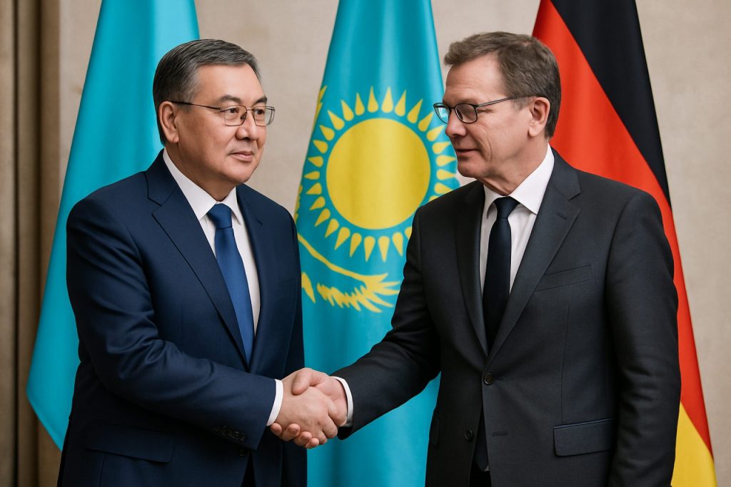 Kazakhstan and Germany Forge Bold Economic Ties: The Untold Details Driving a Central Asian Power Shift Kazakhstan and Germany Forge Bold Economic Ties: The Untold Details Driving a Central Asian Power Shift