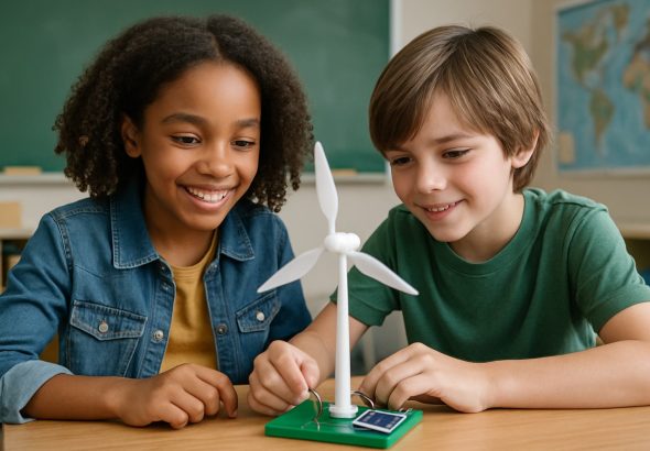 Fourth Graders Tackle Green Energy—What They Built Will Surprise You