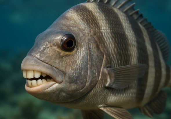 Sheepshead Fish: The Jaw-Dropping Predator with Human-Like Teeth