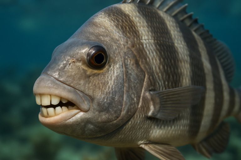 Sheepshead Fish: The Jaw-Dropping Predator with Human-Like Teeth