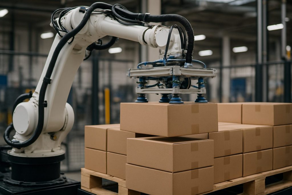 Revolutionizing Palletizing: Next-Gen End-of-Arm Tooling Unveiled Revolutionizing Palletizing: Next-Gen End-of-Arm Tooling Unveiled