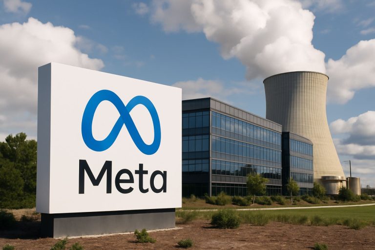 Meta Bets Big on Nuclear: 20-Year Power Deal Signals AI’s Growing Energy Appetite