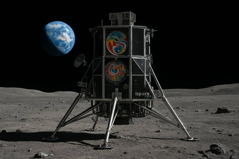 Japan’s ispace Set for High-Stakes Moon Landing — and an Artistic First on Lunar Surface