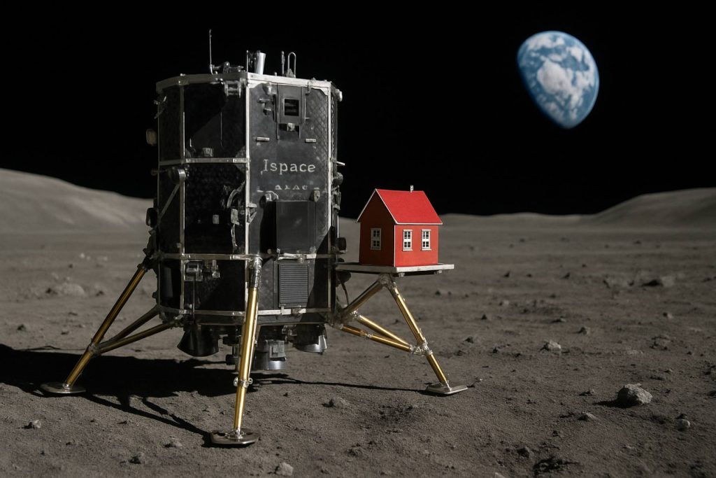 Japan’s ispace Moon Mission Eyes Historic Second Lunar Landing—With a Tiny Red House Onboard Japan’s ispace Moon Mission Eyes Historic Second Lunar Landing—With a Tiny Red House Onboard