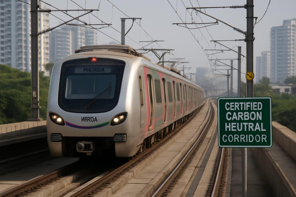 Mumbai Metro tar ett stort språng: Certifierade koldioxidneutrala korridorer sätter en ny standard för grön transport i Indien Mumbai Metro tar ett stort språng: Certifierade koldioxidneutrala korridorer sätter en ny standard för grön transport i Indien