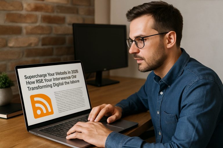 Supercharge din hjemmeside i 2025: Hvordan RSS-feedintegrationer transformererer digitale arbejdsgange