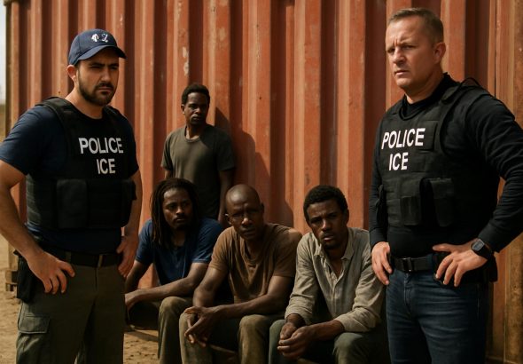 Stranded in Africa: ICE Agents and Deportees Trapped in Shipping Container Drama Amid Explosive Legal Showdown