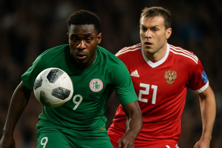 Nigerian Super Eagles Face High-Stakes Russia Showdown Tonight: Unbeaten Run or Upset Incoming?