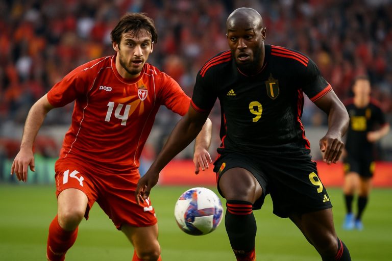 North Macedonia Stuns Europe: Can Belgium Bounce Back in High-Stakes Showdown?