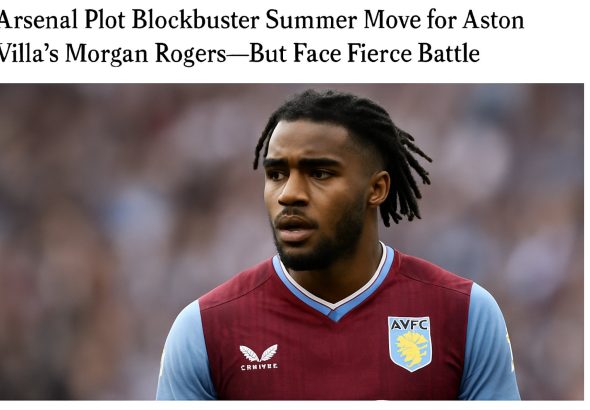 Arsenal Plot Blockbuster Summer Move for Aston Villa’s Morgan Rogers—But Face Fierce Battle