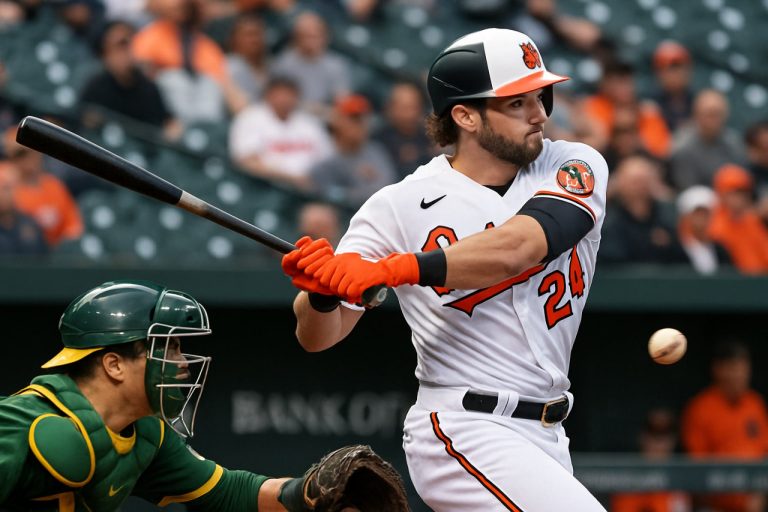 Orioles Soar with Colton Cowser’s Monster Home Run as Oakland A’s Struggle Continue
