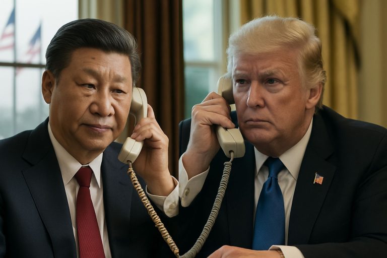 US-China “Ship of State” Showdown: Inside Xi and Trump’s High-Stakes Phone Call as Trade Truce Falters