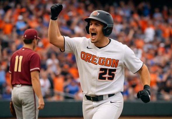 Oregon State Beavers Crush Florida State, Punch Ticket to College World Series in Explosive Slugfest