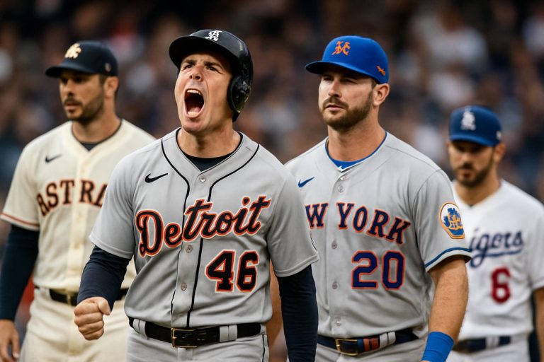 MLB Power Rankings Shock: Tigers, Mets Soar To Top As Astros & Dodgers Face Pressure